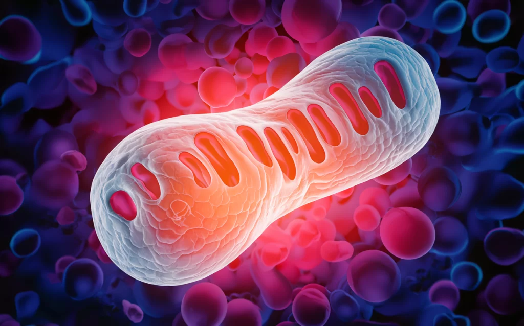 a close up of a cell