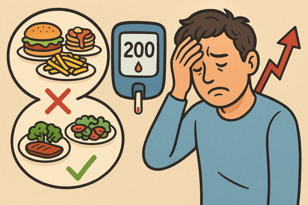 caste jidla zhorsuji diabetes