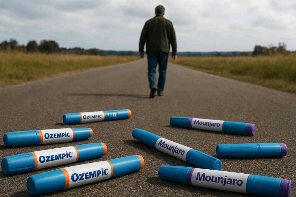 titrace Ozempicem a mounjarem