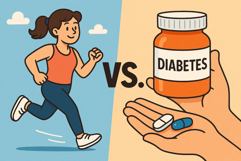 pohyn nebo leky pro diabetes