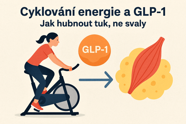 Cyklování energie a GLP-1: Jak hubnout tuk, ne svaly |