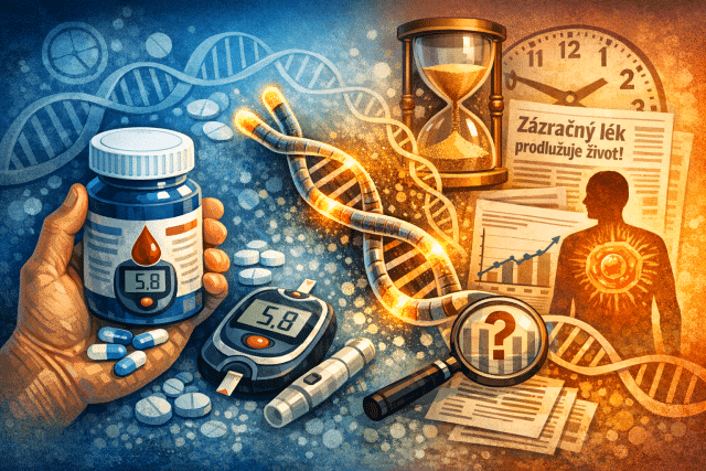 Telomery a diabetes